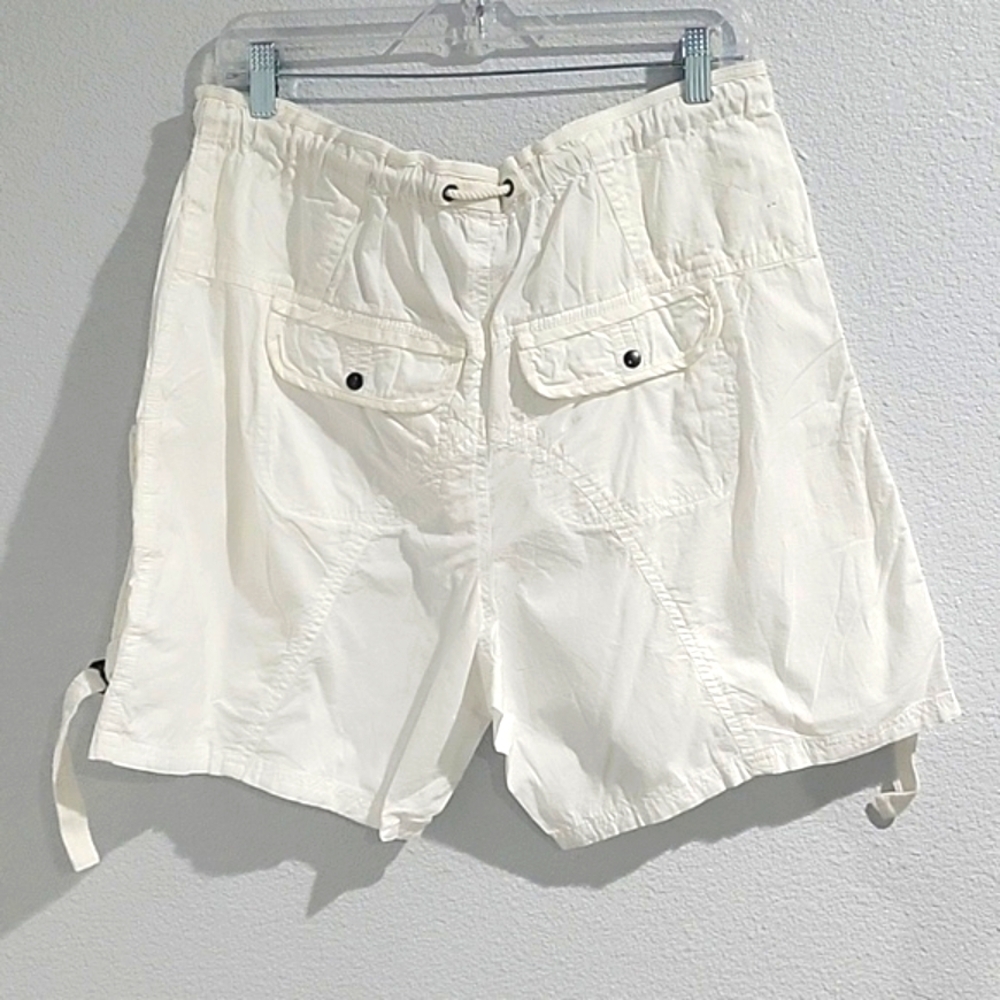 Free People Moon Bay Parachute Shorts in Optic White - Picture 5 of 5
